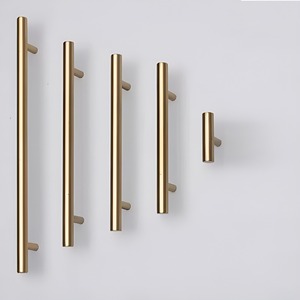 Poignées de tiroir en acier inoxydable faciles à installer, poignées de meuble de cuisine durables, entrecentres de trous de 96 mm, poignée de tiroir robuste - Product Image 1