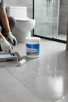 Adhesivo Transparente Impermeable Ecológico MI XIANG de Doble Componente de Caucho de Cloropreno para Uso en Interiores en la Construcción de Azulejos