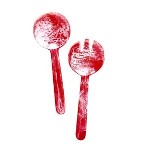 Ensemble de saladiers en acrylique/résine perlée pour les fêtes, les mariages, utilisables au micro-ondes, compatibles lave-vaisselle, sans plomb, 2 pièces, de qualité supérieure - Product Image 1