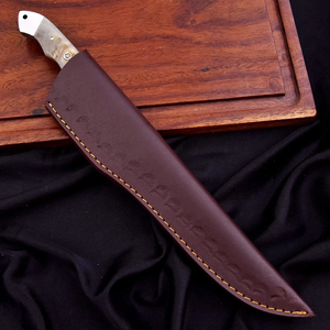 Handmade Damascus Steel Fillet <b>Knife</b> Natural Bone Handle <b>Fish</b> Filleting Kitchen <b>Knife</b> Custom Design Wholesale Supplier - Product Image 5
