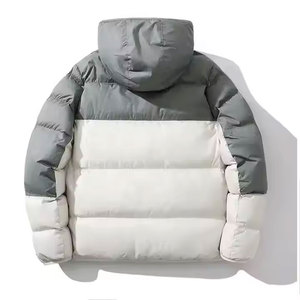 OEM Customized Logo Winter Puffer Jackets for <b>Men</b> Stand Collar Streetwear Coat Wholesale Winter Coat - Product Image 1