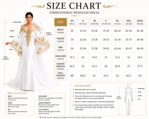 Vestido de Novia de Lujo en Color Blanco Dorado con Bordado de Sirena, Mangas Campana y Velo Desmontable, Elegante Vestido de Novia de Alta Costura para Mujer - Product Image 5