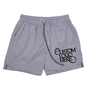 Shorts de sport en mesh pour hommes grande taille avec logo personnalisé, sublimation de haute qualité, shorts de course et de basketball d'été, vente en gros - Product Image 1