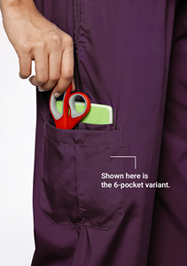 Premium Anti-Wrinkle Soft Polyester Spandex Unisex <b>Nursing</b> Scrub Sets Washable Hospital Doctor Scrub Suits - Product Image 2