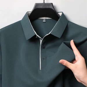 Nouveau T-shirt Homme Hip Hop à Manches Courtes Col en V Couleur Unie 100% Coton Respirant Séchage Rapide Tendance Chaud Confortable Quatre Saisons - Product Image 5