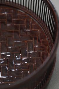 Handmade Vintage Japanese Bamboo <b>Sweet</b> <b>Box</b> Vietnam Traditional Wagashi Tea Ceremony Basket Storage Container Supplier - Product Image 6