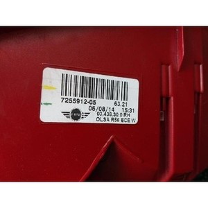Luz Trasera Derecha Usada para Mini Hatch 725591205 - Product Image 6