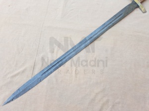 ดาบดามัสกัสทำมือ ด้ามจับลวดพันแบบพิเศษ รุ่น NMT-2559 - Product Image 4