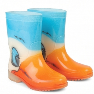 AP Boot Child Series PVC Safety Rain Boots Waterproof Anti-Slip <b>Knee</b>-<b>High</b> Work Wellies for Outdoor Activities - Product Image 4