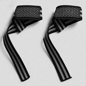 สายรัดข้อมือยกน้ำหนักแบบหนาพิเศษบุด้วยผ้าฝ้ายและนีโอพรีนสำหรับออกกำลังกาย ยกน้ำหนัก ดึงน้ำหนัก และเดดลิฟท์ สำหรับผู้ชาย - Product Image 2