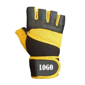 Direct Factory Supply Neoprene Outdoor Gym Gloves Anti-Slip Adjustable Wrist <b>Strap</b> Half <b>Finger</b> Strength Weightlifting - Product Image 2