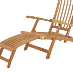 Silla plegable de madera de teca con un estilo moderno y sencillo, adecuada para uso en exteriores, en el jardín o en la playa. - Product Image 5