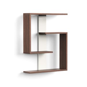 Étagère murale en bois de forme carrée, articles de décoration pour la maison, étagère murale pour livres, étagères pour la décoration du salon, de la cuisine et de la chambre - Product Image 3