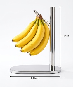 Support de rangement pour bananes en bambou robuste, design personnalisé, écologique, moderne, minimaliste, pour la cuisine, original - Product Image 1
