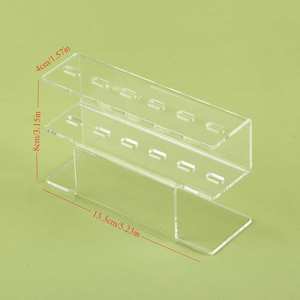 ชั้นวางแหนบอะคริลิคใส ทนทาน สำหรับช่างเทคนิค พกพาสะดวก ปรับแต่งได้ - Product Image 5