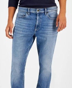 Jeans baggy pour homme sur mesure, haute qualité, bleu clair, 100 % coton, respirant, séchage rapide, service OEM accepté - Product Image 6