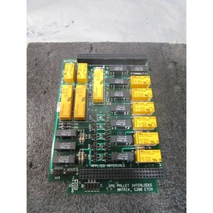 AMAT 0100-35267 Interlocks de palettes de gaz Matrix PCB - Équipements et pièces semi-conducteurs d'occasion fiables à l'échelle mondiale - Product Image 2