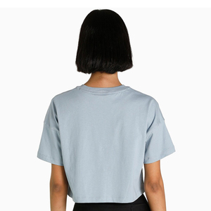Camisetas Cortas de Algodón 100% para Mujer, Diseño Moderno, Precio de Mayoreo 2026, Camisetas Cortas de Alta Calidad para Mujer en Venta - Product Image 4