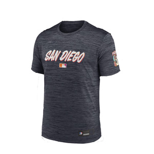 Maillot de baseball chauffant San Diego City Connect pour femme, t-shirt personnalisé pour équipe, haut de sport - Product Image 2
