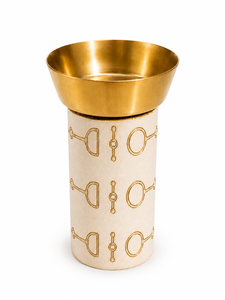 Quemador de Incienso de Madera con Forma Trenzada, Estilo Indio y Árabe, Ecológico, para Aromaterapia, con Caligrafía Árabe Dorada - Product Image 4