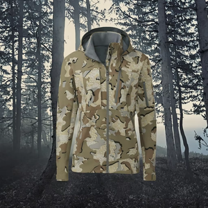GRACE <b>SIGN</b> Custom High Quality Soft <b>Shell</b> Waterproof Insulated Camouflage Unisex Autumn Winter Hunting Fishing Jacket Full - Product Image 3