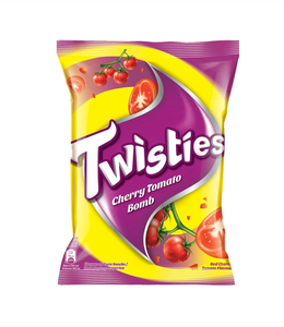 ทวิสตี้ส์ ขนมขบเคี้ยวข้าวโพดอบกรอบ รสเค็มน้อย บรรจุภัณฑ์ถุง 60 กรัม อายุการเก็บรักษา 12 เดือน ทอม หยุน - Product Image 1