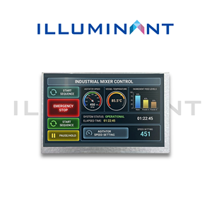 Module LCD TFT RGB 7 pouces 800x480 avec bande 40 broches, pilote IC EK79713B+EK73202A, luminosité 400 cd/m² - Product Image 1