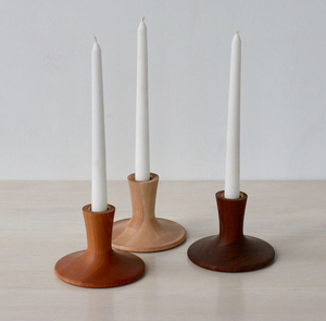 ชุดของตกแต่งวันวาเลนไทน์ งานแต่งงาน งานปาร์ตี้ ของตกแต่งบ้านสไตล์วินเทจคลาสสิกขัดเงา ทำจากไม้รักษ์โลก รุ่นใหม่ปี 2026 รูปทรงแตร พร้อมที่วางเทียน หลายแบบ - Product Image 2