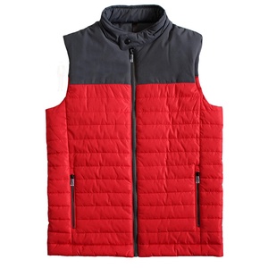 Men's Lightweight <b>Packable</b> Padded Puffer Vest <b>Jacket</b> Outdoor Padded Gilet for Mens Wholesale Quilted Winter Fashion High Quality - Product Image 6