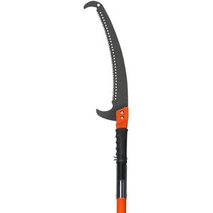Manual Pole Saw 7.3-27 ft Extendable Tree <b>Pruner</b> with Sharp Steel Blade High Branches Trimming Lightwe Manual Branch Trimmer - Product Image 3