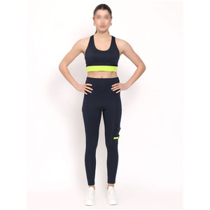 Nuevo Diseño, Cómodo, Conjunto de Yoga de Cintura Alta para Mujer, Venta Caliente, Personalizado, Ajustado, Moderno, de Alta Calidad, Transpirable, Ropa Deportiva - Product Image 1
