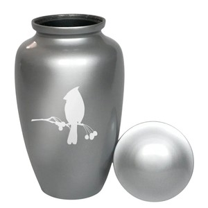 Handcrafted Aluminium Cremation Urn For Adult Human Ashes With Weathered Woody Grain Finish Large <b>Memorial</b> Funeral Urn - Product Image 6