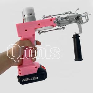 Qtools 2024 baru desain tanpa kabel Tufting Gun Tufting mesin dengan baterai waktu kerja yang panjang berat rendah untuk Tufting - Product Image 4