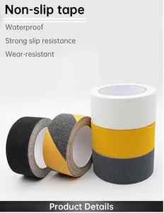 Ruban antidérapant transparent résistant à l'eau, ruban antidérapant noir <span class=keywords><strong>pour</strong></span> l'extérieur, <span class=keywords><strong>pour</strong></span> la salle de bain et la douche, ruban antidérapant <span class=keywords><strong>pour</strong></span> les escaliers - Product Image 4