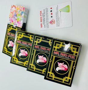 Juego de Cartas Marcadas Magic Trick MR. RED Fox (Juego de 4) |   Tarjetas Mágicas Espía con Marcas Ocultas |   Baraja de Trucos de Mentalismo |   Fácil de usar - Product Image 5