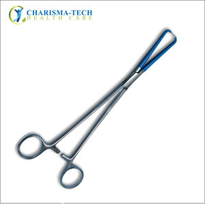 CHARISMATECH Pince chirurgicale réutilisable en acier inoxydable avec embouts sphériques pour drapage et fixation stérile du champ chirurgical - Product Image 3