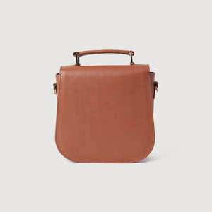 Elegante Bolso Bandolera de Cuero Marrón para Mujer, de Alta Calidad, con Asa Superior, Diseño Minimalista, para Todas las Temporadas - Product Image 2