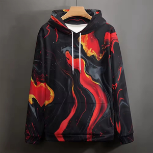 Fournisseur pakistanais – Nouveaux sweats à capuche unisexes brodés en tissu éponge avec poches, 100 % coton, pour l'hiver, style streetwear, haute qualité - Product Image 6