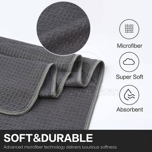 Serviette de sport en microfibre légère, de haute qualité, à séchage rapide, design compact, matière douce pour l'entraînement physique et les activités de plein air - Product Image 5