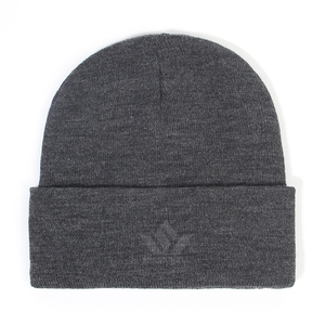 Bonnet unisexe blanc en jacquard, 100% acrylique, tricot uni, bonnet d'hiver décontracté pour adultes, circonférence de la tête 58-60 cm - Product Image 6