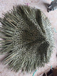 Handmade Palm leaf Thatch Roofing <b>Umbrella</b> or Outdoor Furniture Thatch Leaf Deco Wall Roofing home resort outdoor summer event - Product Image 6