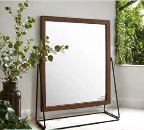 <b>Arched</b> <b>Full</b> <b>Length</b> <b>Mirror</b> Industrial Black Metal Frame Modern Eco-Friendly Personal Beauty Care Floor Standing Bedroom Decor - Product Image 5