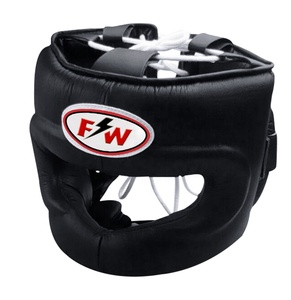 Protector de cabeza para boxeo Muay Thai, casco de seguridad para entrenamiento MMA - Product Image 1