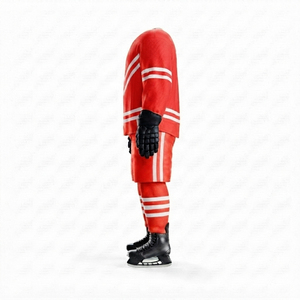 Tenue de hockey sur glace haut de gamme, vêtements d'équipe de hockey sur glace, maillot personnalisé imprimé, tissu extensible haute performance pour le jeu compétitif, personnalisable - Product Image 3