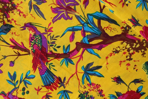 Robe Kaftan Décontractée d'Été en Coton à Imprimé Floral Tropical Sans Manches pour Femme, Cache-Maillot de Plage, Tenue d'Intérieur – Îles d'Asie-Pacifique - Product Image 4