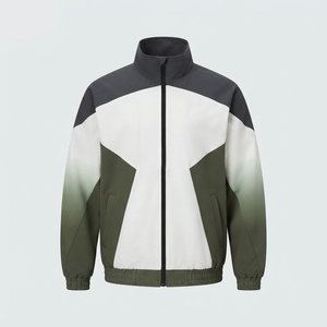 Veste coupe-vent unisexe à capuche et fermeture éclair, imperméable, à manches longues, pour l'hiver, service OEM, prix abordable, fermeture frontale rapide - Product Image 3
