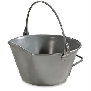 Seau à charbon en métal plaqué or avec poignée robuste, écologique, style européen moderne, personnalisable, pour usage extérieur et jardin - Product Image 2