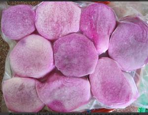 Yam Congelado IQF de Alta Calidad en Cubos, Color y Sabor Naturales - Product Image 1