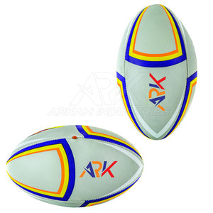 Daily Training Rugby Ball With Long Use Durability Rugby Ball For Passing Drills And Team <b>Games</b> - Product Image 5