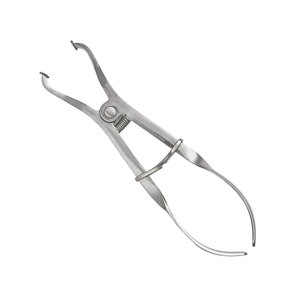 Premium Quality Manual Rubber Dam Clamp Forceps 90 Degree German Stainless Steel Ergonomic Grip Dental Orthodontic Endodontic - Product Image 1